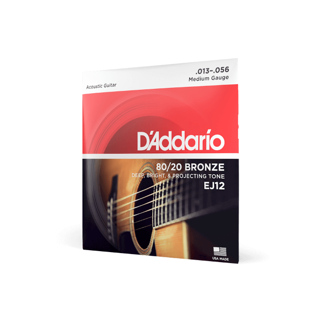 D'Addario 80/20 Bronze Acoustic Guitar String