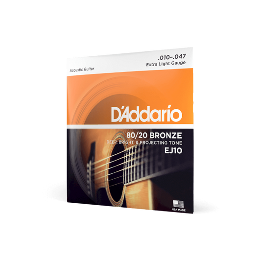 D'Addario 80/20 Bronze Acoustic Guitar String