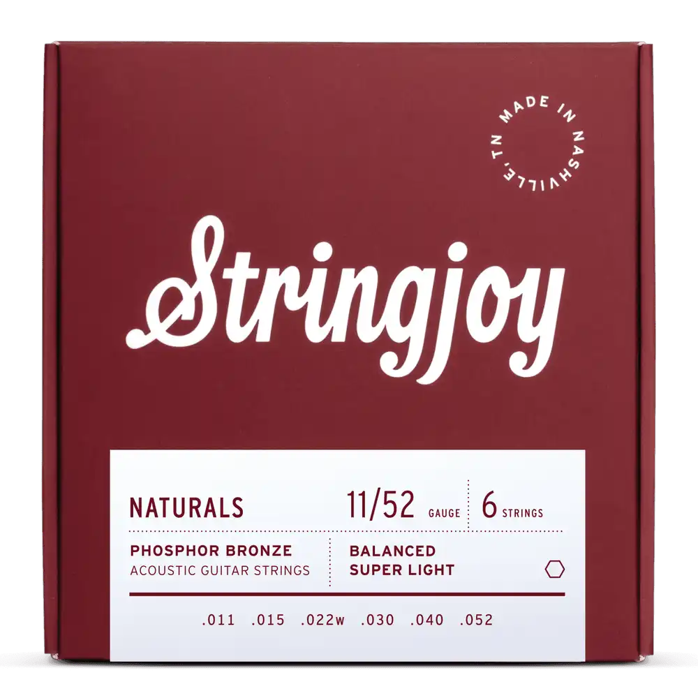 Stringjoy Naturals Acoustic Guitar Strings