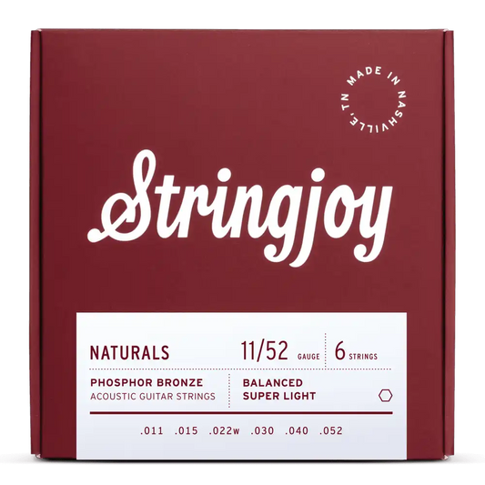 Stringjoy Naturals Acoustic Guitar Strings