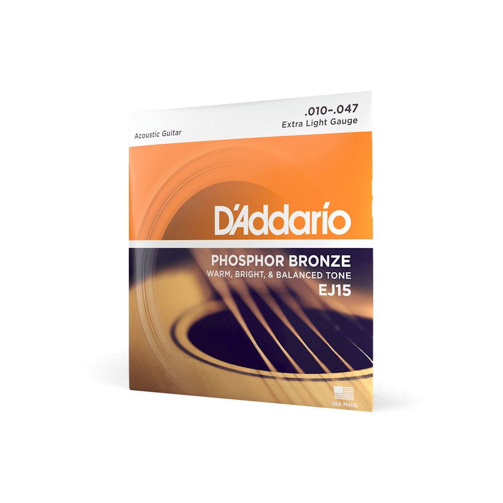 D'Addario Phosphor Bronze Acoustic Guitar Strings