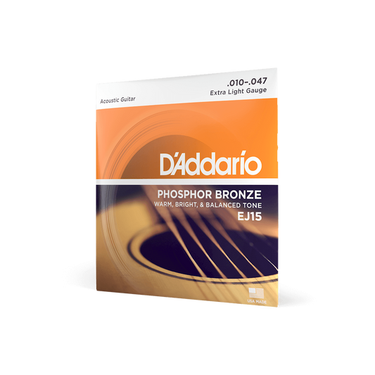 D'Addario Phosphor Bronze Acoustic Guitar Strings