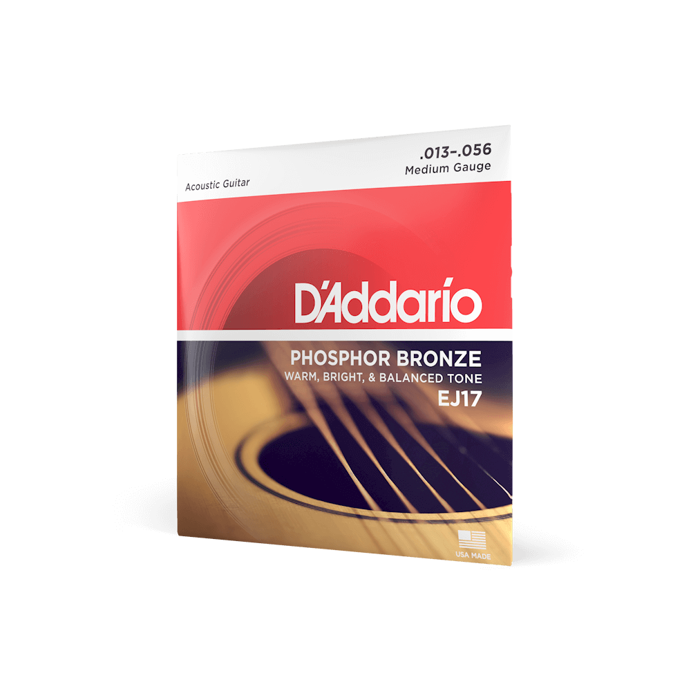 D'Addario Phosphor Bronze Acoustic Guitar Strings