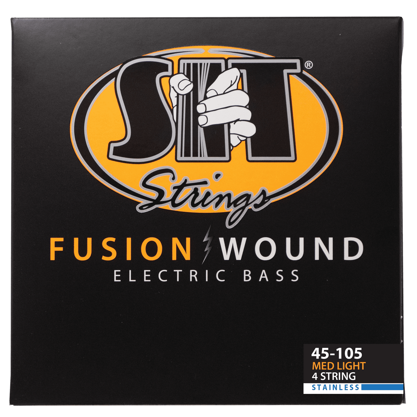 SIT Fusion Wound Stainless Steel Bass Strings